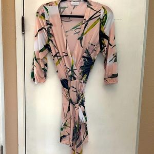 NY&Co. Baby pink floral short romper